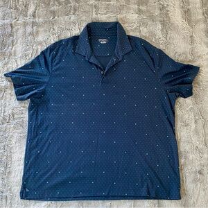 UNTUCKit Navy Men's Polo Shirt